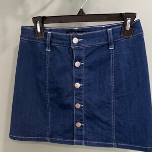 Celebrity Pink Blue Denim Skirt